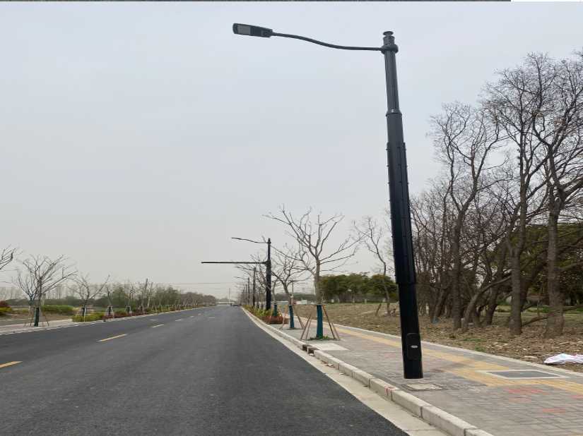 莱山区上海综合杆 太阳能路灯工程